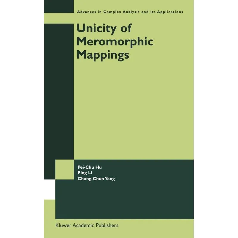 Unicity of Meromorphic Mappings