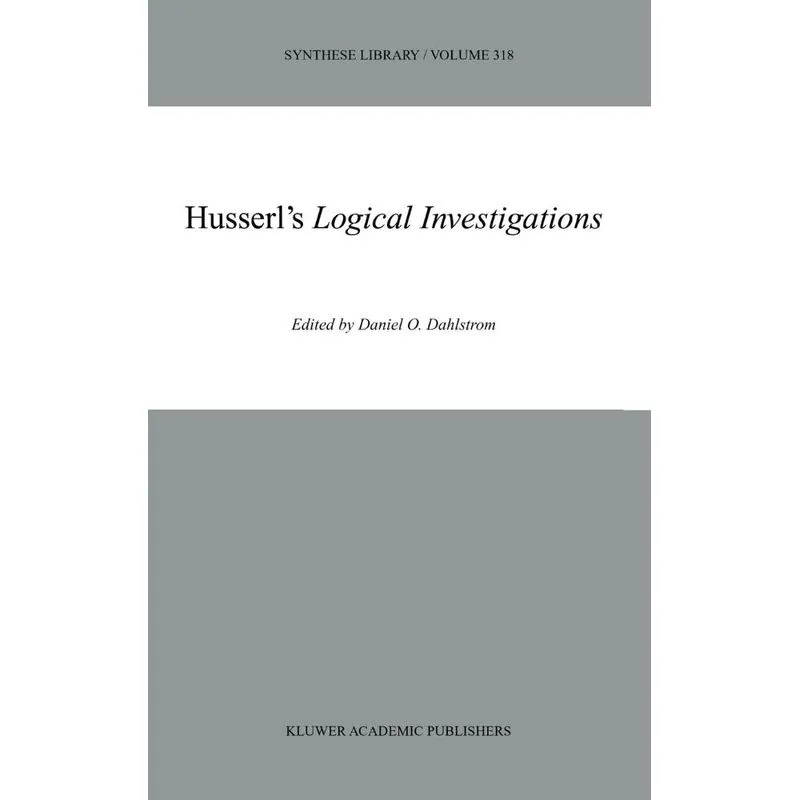 Husserls Logical Investigations