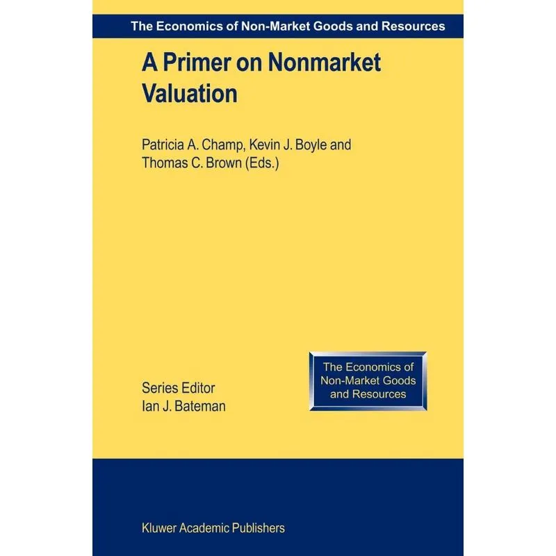 A Primer on Nonmarket Valuation