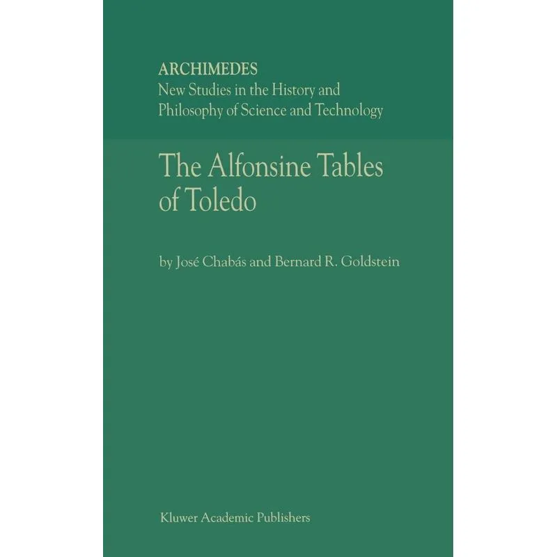 The Alfonsine Tables of Toledo