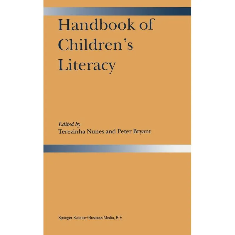 Handbook of Childrens Literacy