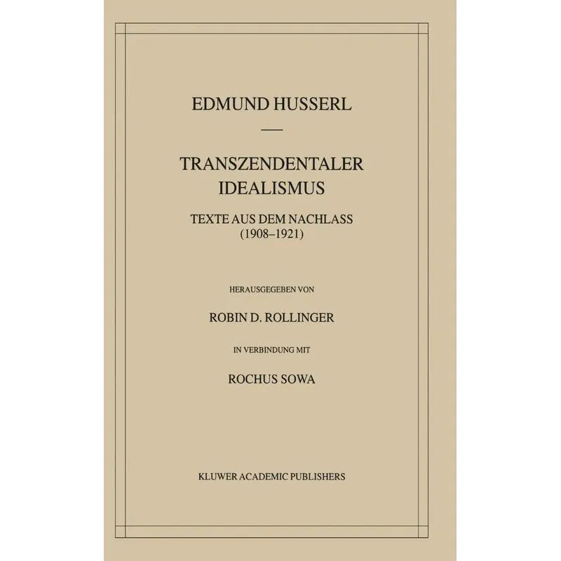 Transzendentaler Idealismus