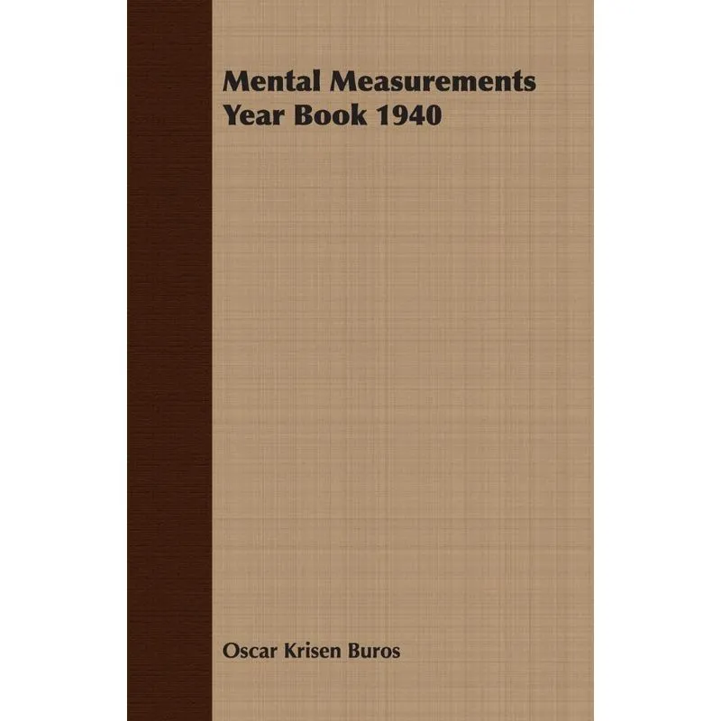 Mental Measurements Year Book 1940