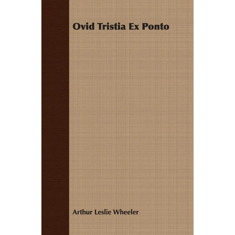 Ovid Tristia Ex Ponto
