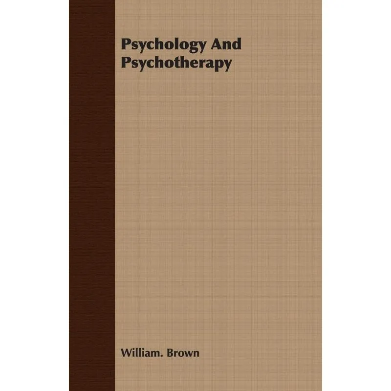 Psychology And Psychotherapy