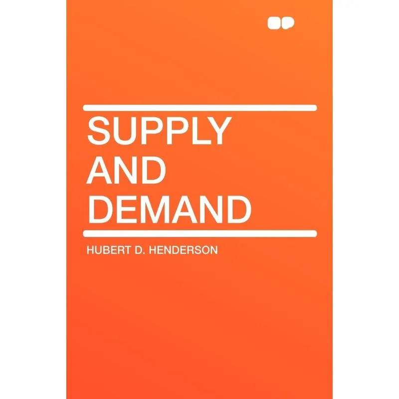 Supply and Demand