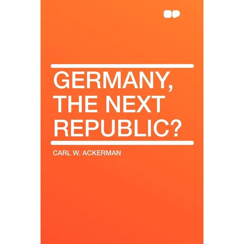 Germany, The Next Republic?