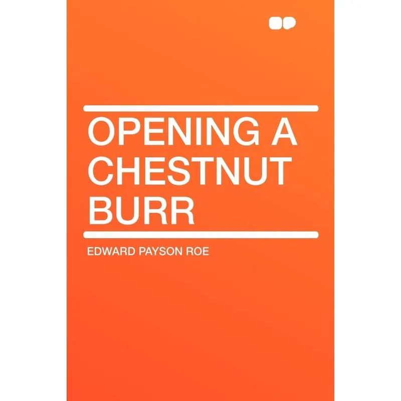 Opening a Chestnut Burr