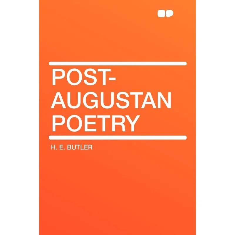 Post-Augustan Poetry