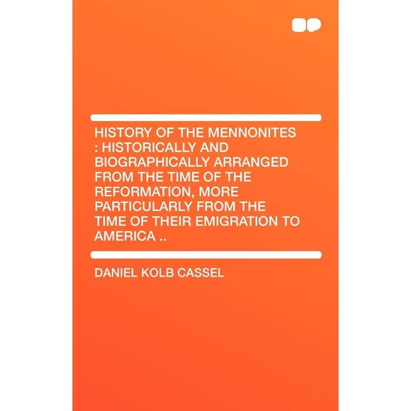 History of the Mennonites