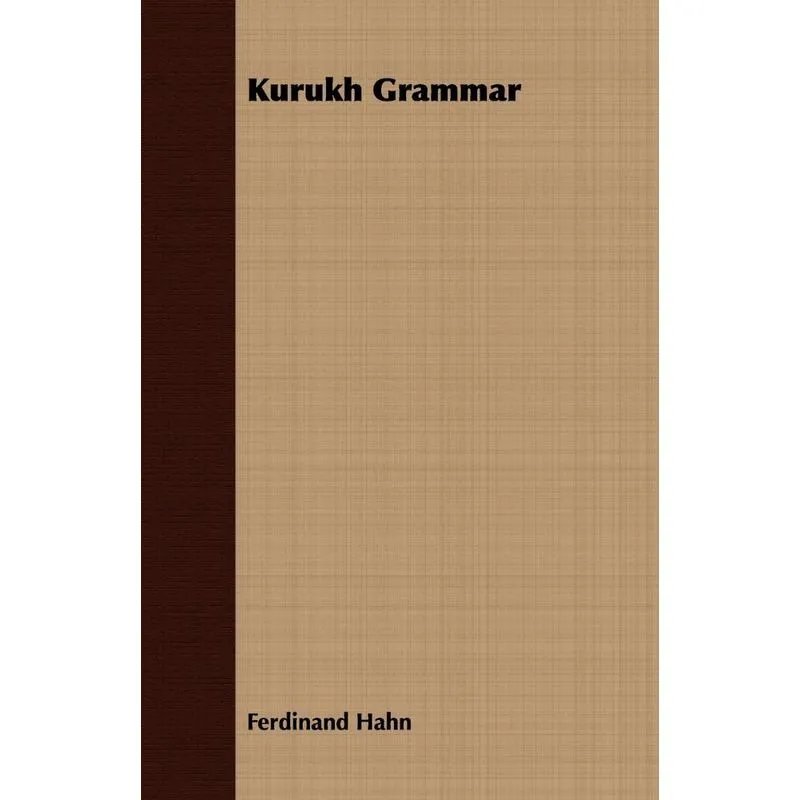 Kurukh Grammar