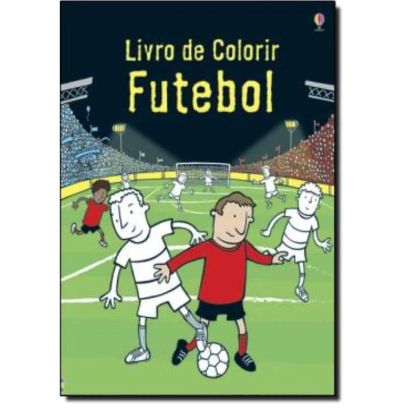 Livro De Colorir - Futebol