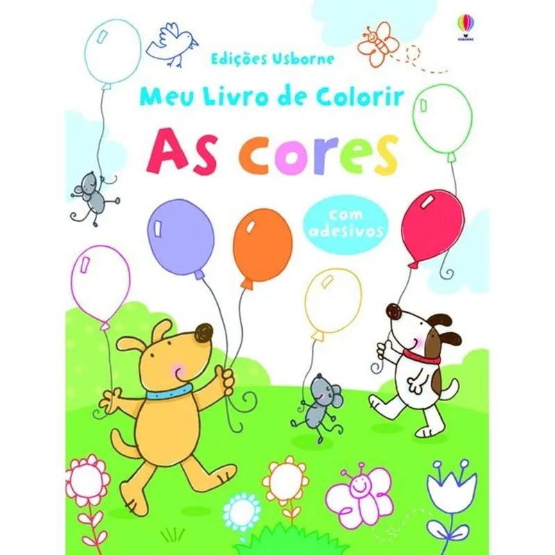 As Cores : Meu Livro de Colorir