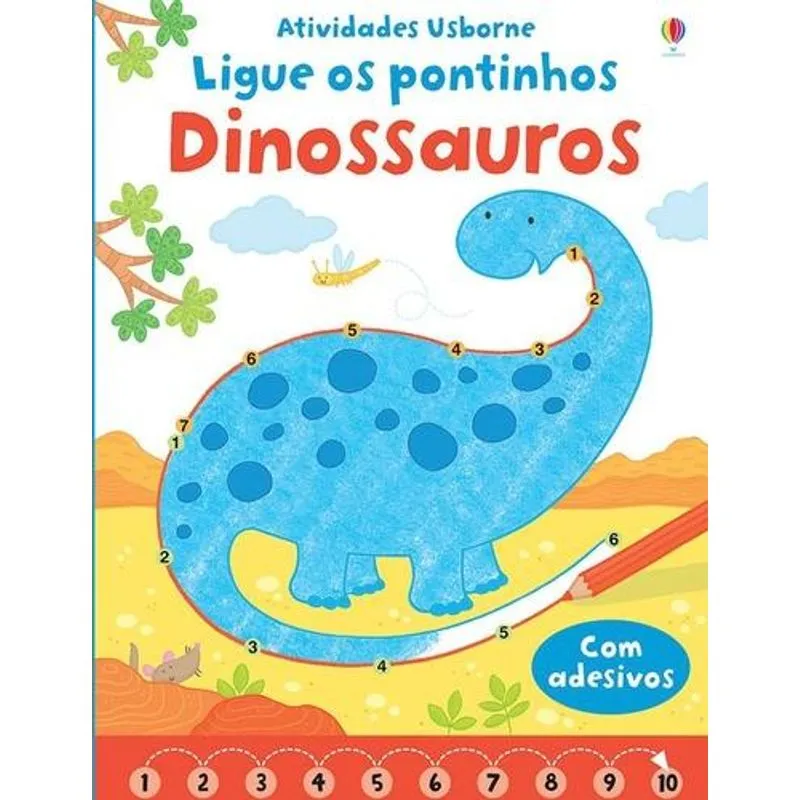 Dinossauros - Ligue os Pontinhos