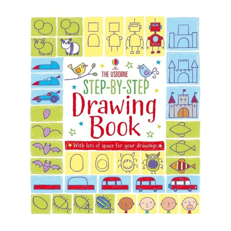 STEP-BY-STEP DRAWING BOOK