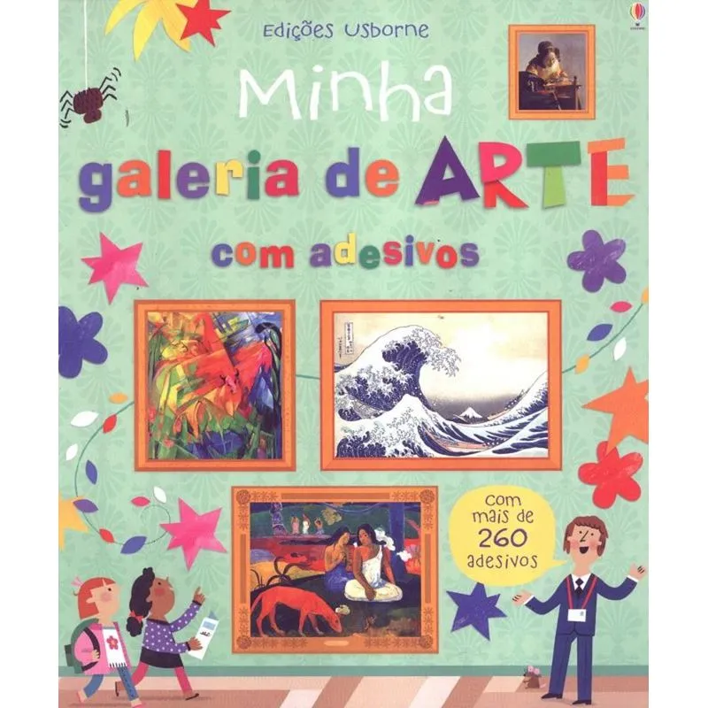MINHA GALERIA DE ARTE COM ADESIVOS