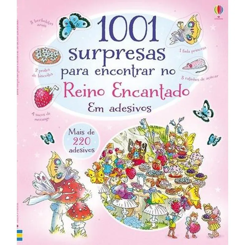 1001 Surpresas para Encontrar no Reino Encantando em Adesivos
