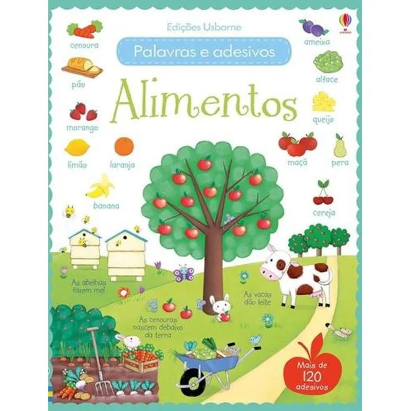 Alimentos - Palavras e Adesivos