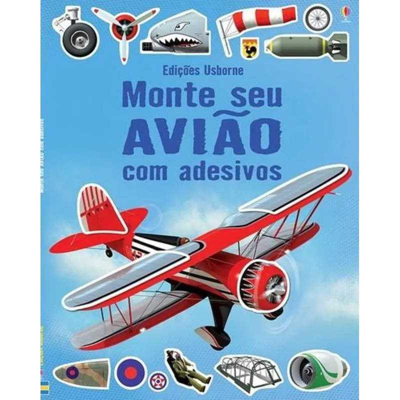 Monte Seu Aviao com Adesivos