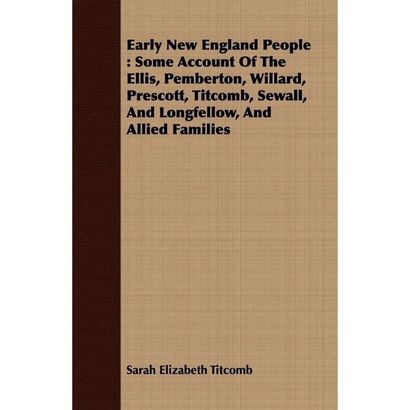 Early New England People