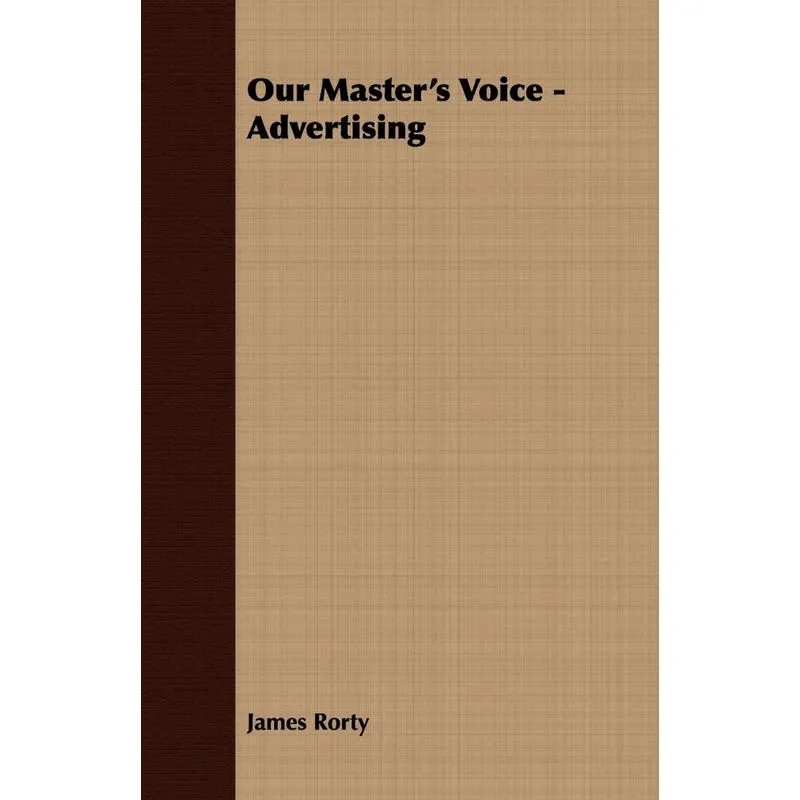 Our Masters Voice - Advertising