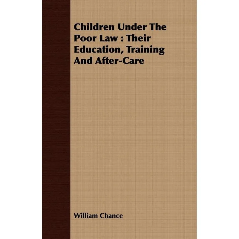 Children Under The Poor Law