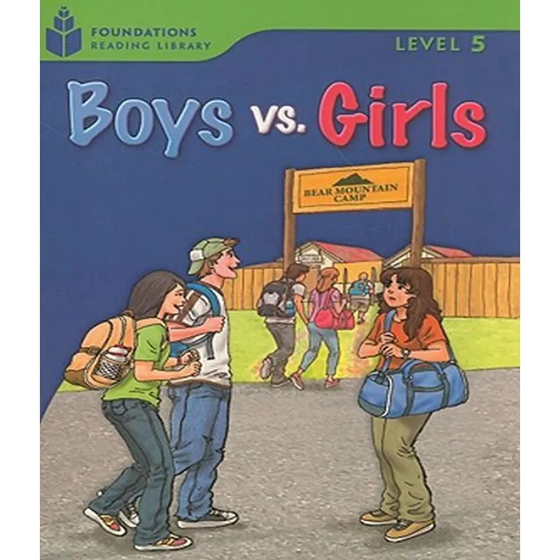 Livro Boys Vs. Girls - Foundation Readers Level 5.4 B