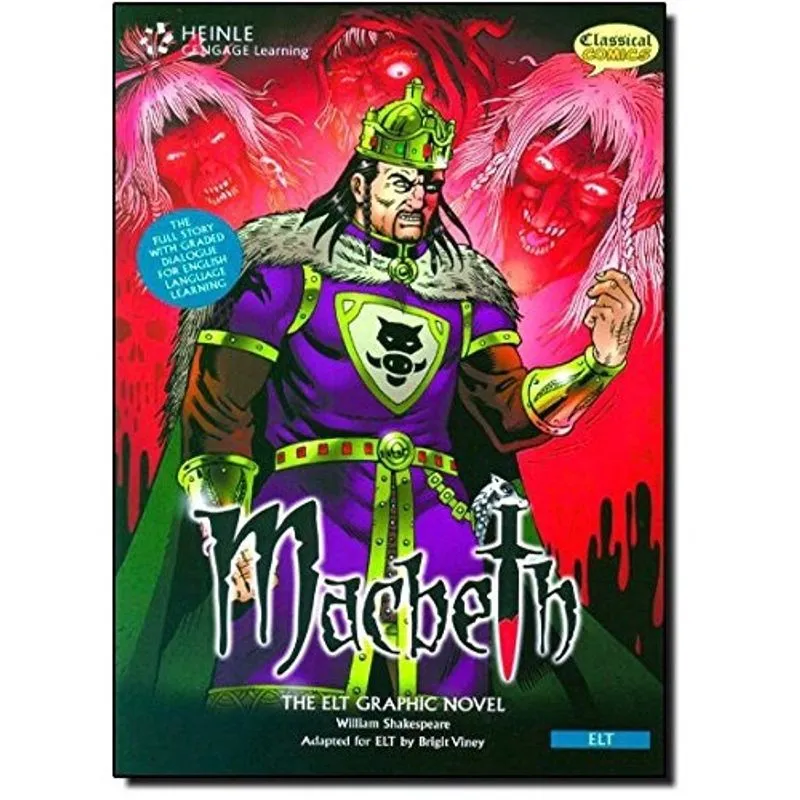 Livro - Classical Comics - Macbeth - British English - With Audio CD Livro - Classical Comics - Macbeth: Text + Audio CD