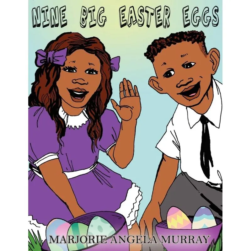 Nine Big Easter Eggs
