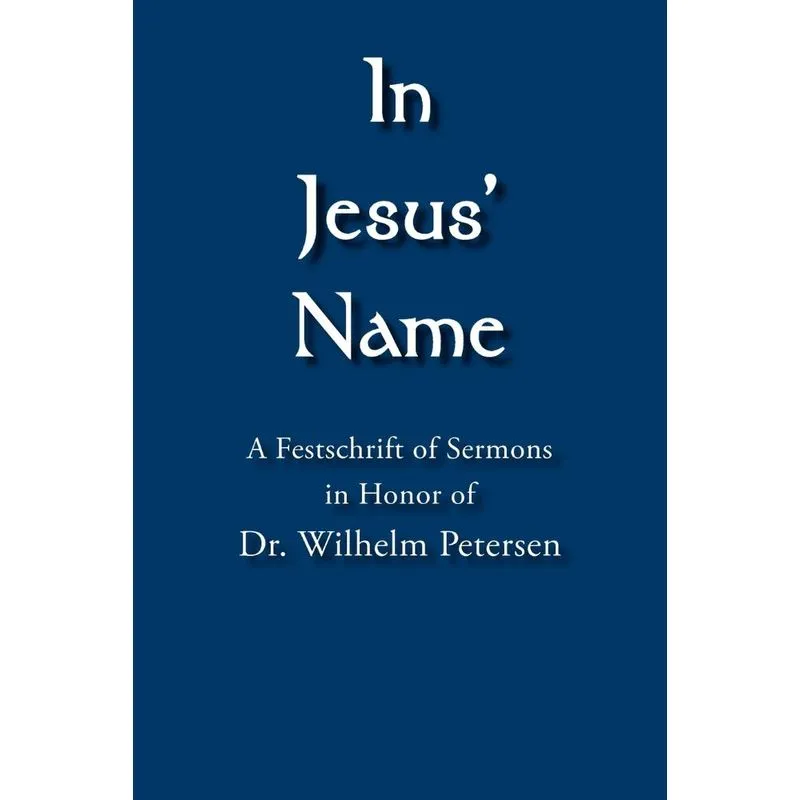 In Jesus Name