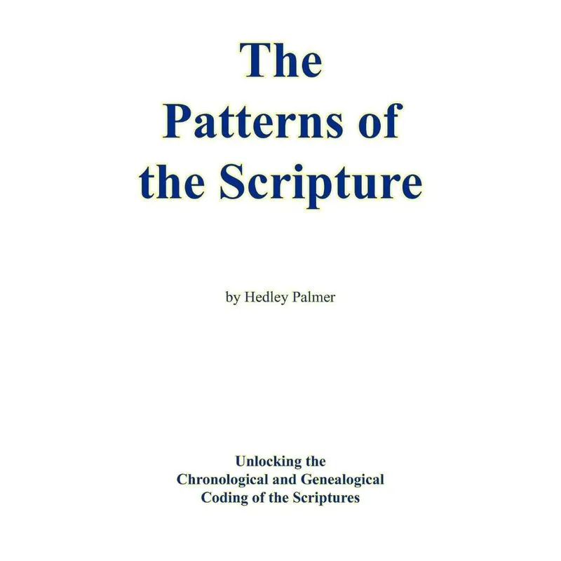 The Patterns of the Scripture