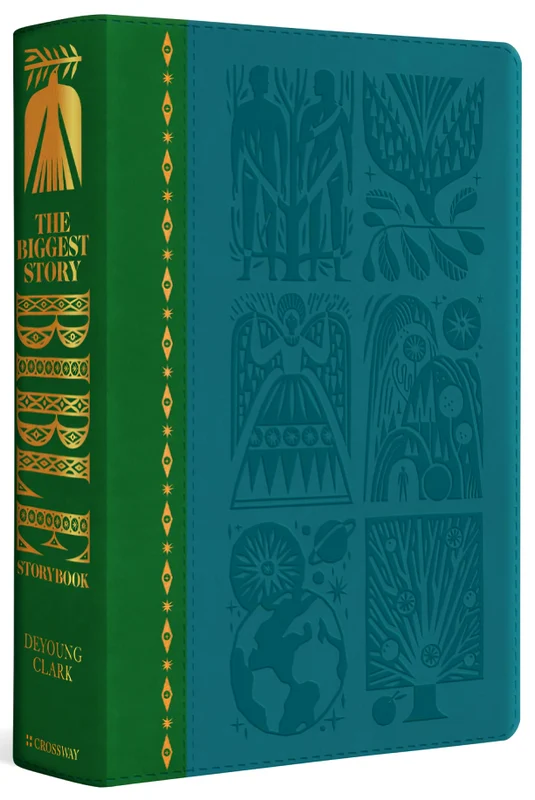 The Biggest Story Bible Storybook (Trutone, Green/Teal)