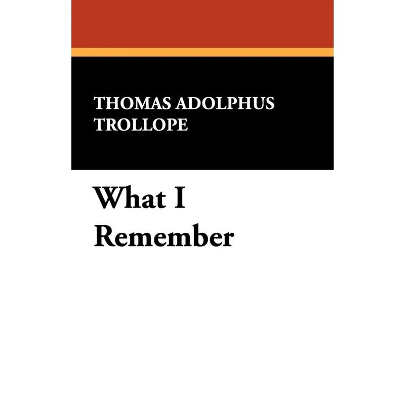 What I Remember