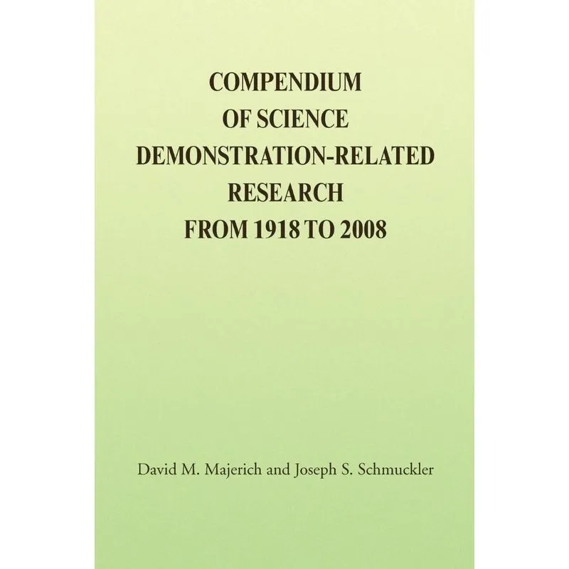 Compendium of Science Demonstration-Related Research from 1918 to 2008