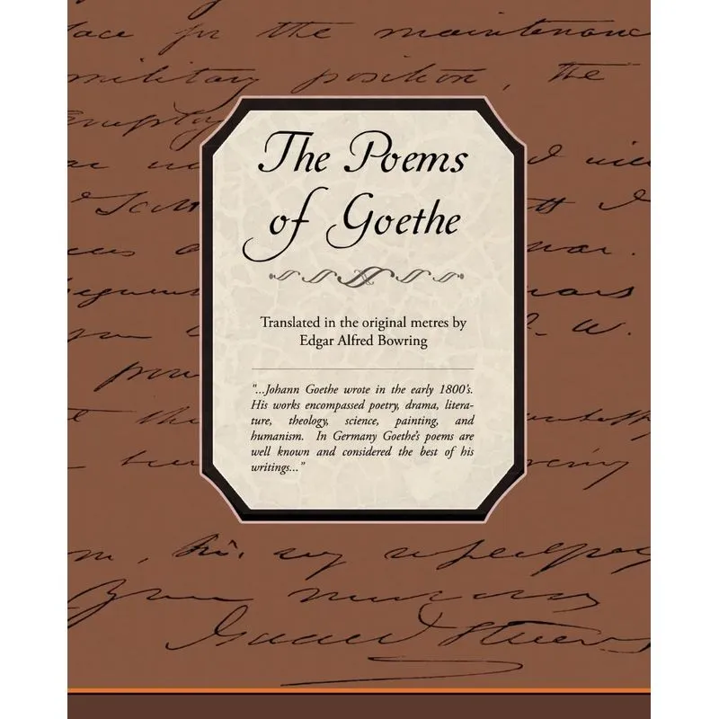 The Poems of Goethe