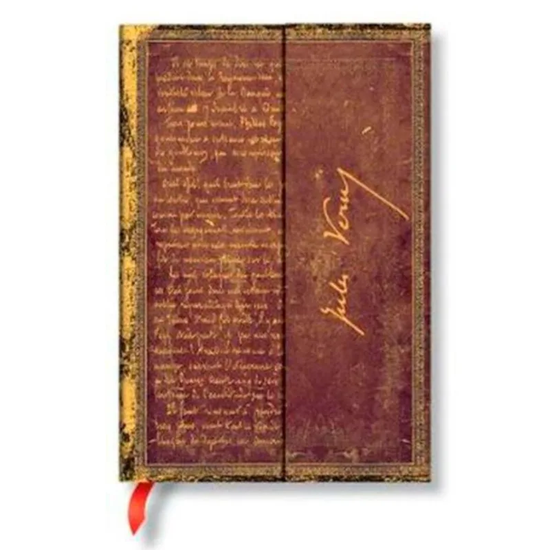 Libreta PaperBlanks hoja rayada 120 GSM Ultra EMC Around the World Verne 23X18 cm
