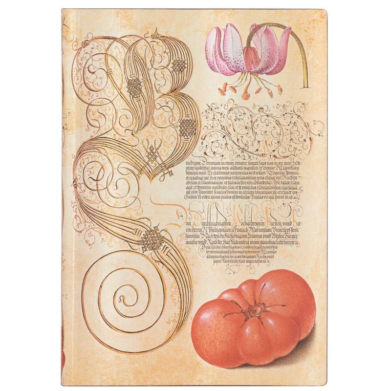 Paperblanks Lily & Tomato Capa Flexível Midi Pautado