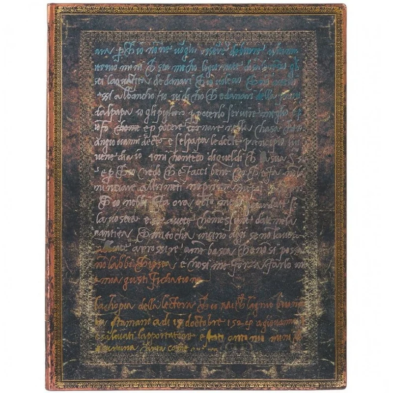 Paperblanks Michelangelo Handwriting Capa Flexível Ultra Pautado