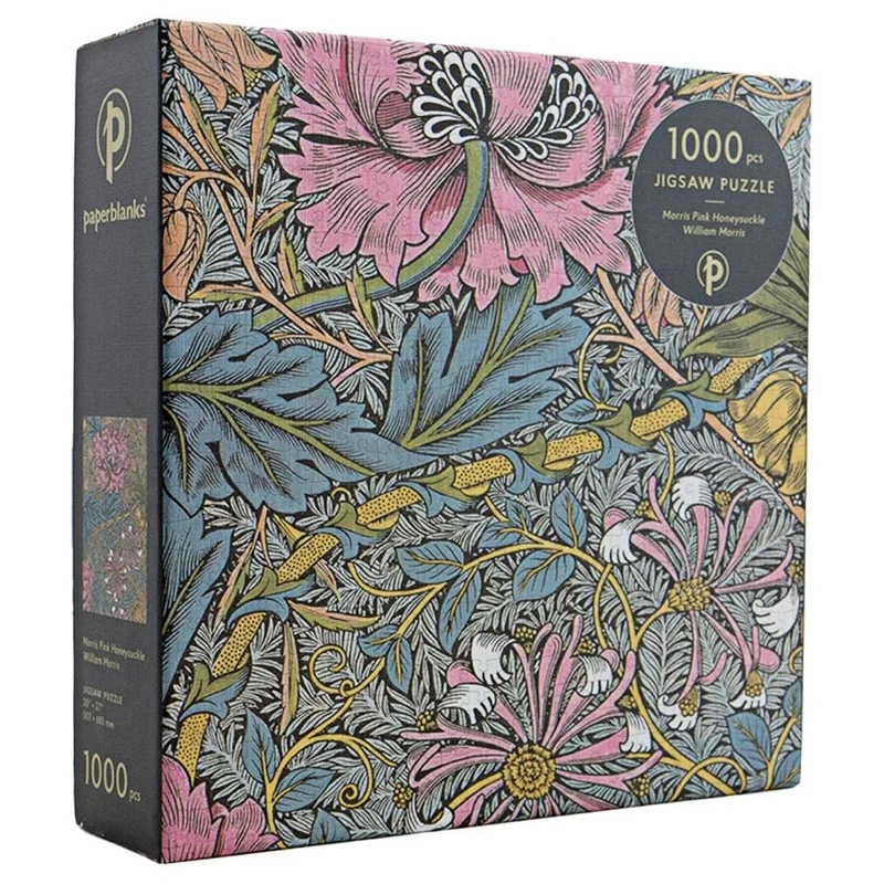 Quebra-Cabeça Paperblanks 1000 Peças Morris' Honeysuckle Pink