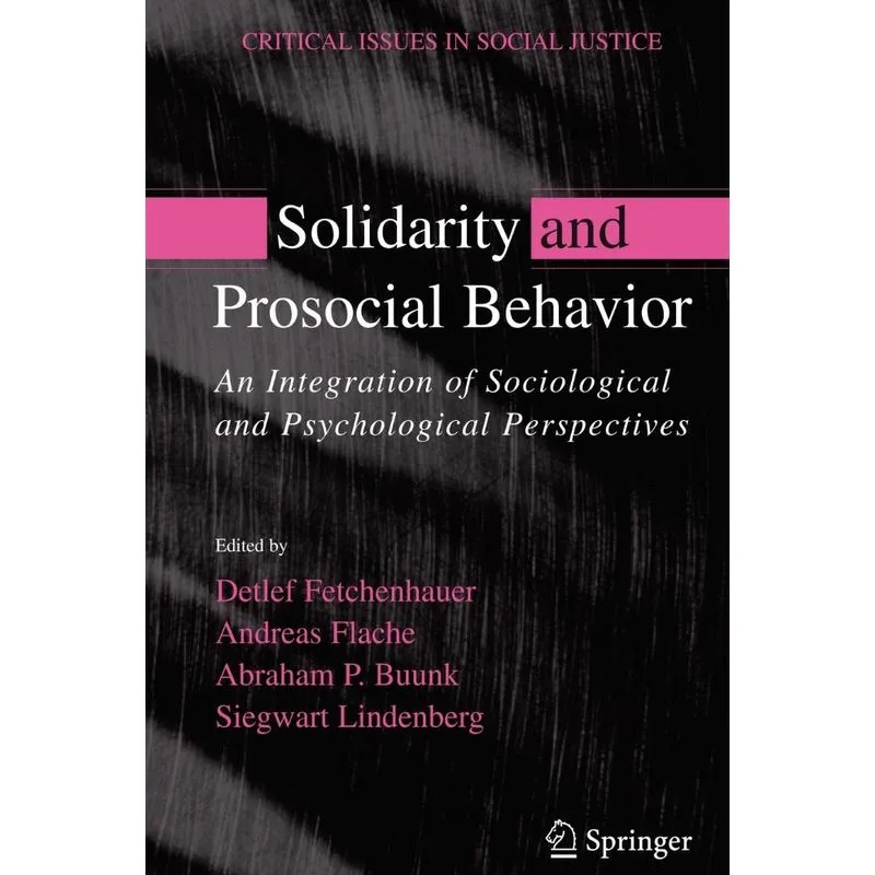 Solidarity and Prosocial Behavior