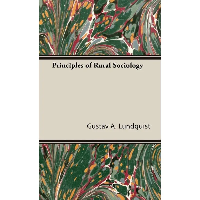 Principles of Rural Sociology