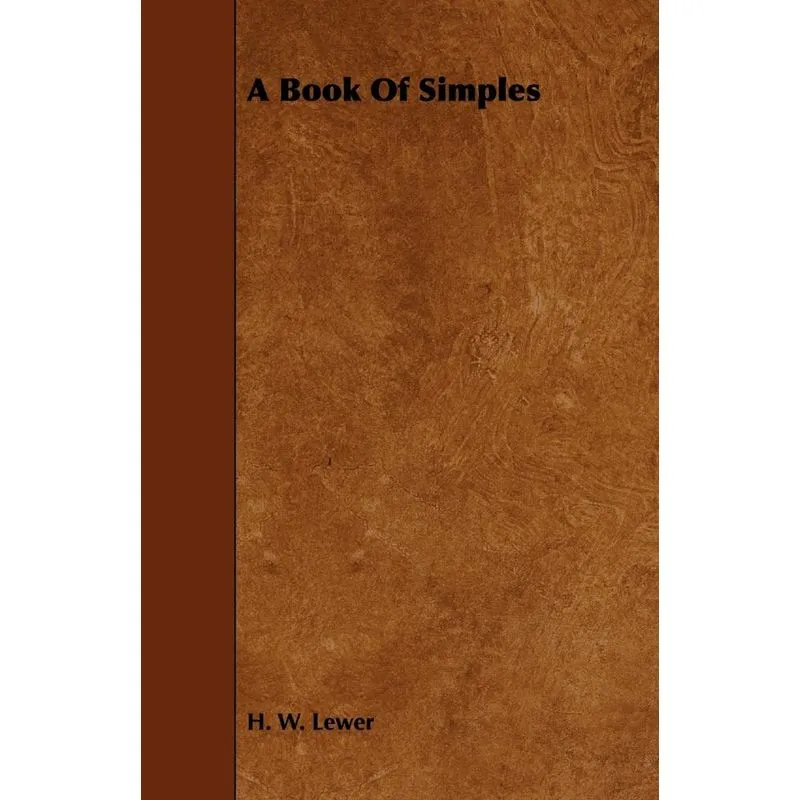 A Book Of Simples