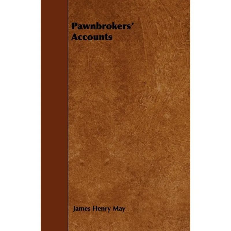 Pawnbrokers Accounts