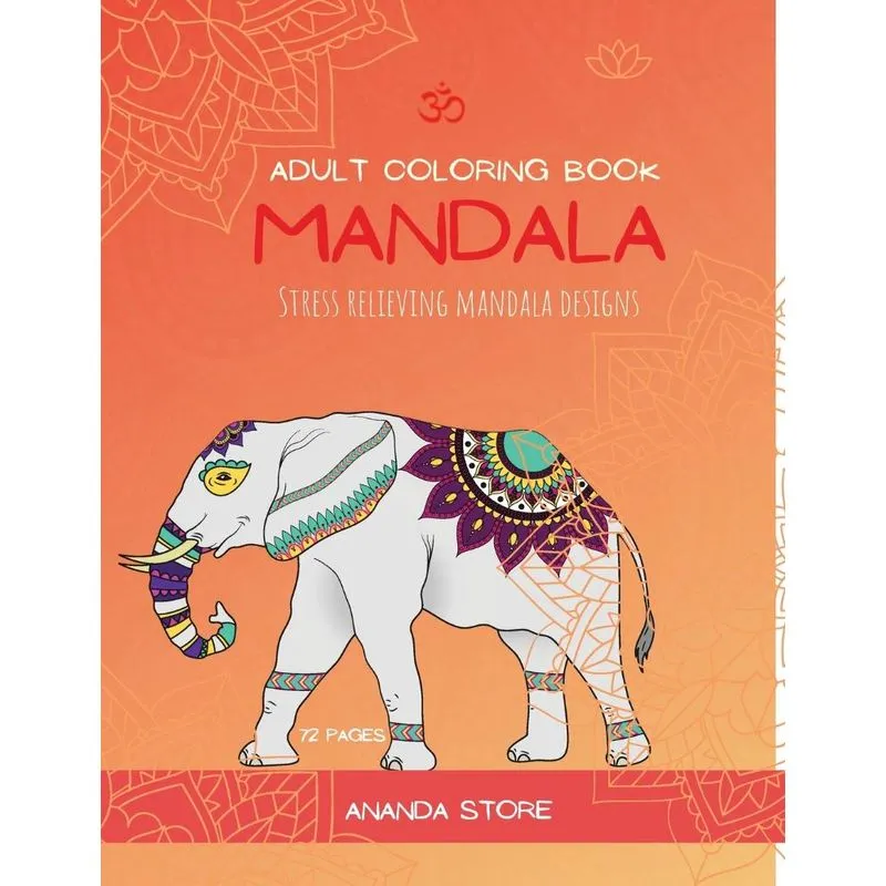 Mandala Animals Coloring Book