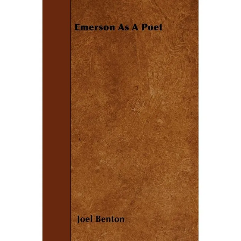 Emerson As A Poet