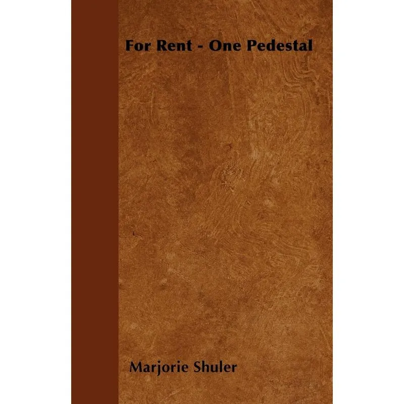 For Rent - One Pedestal
