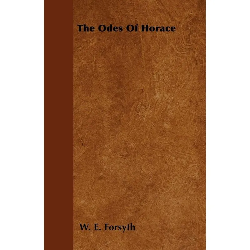 The Odes Of Horace
