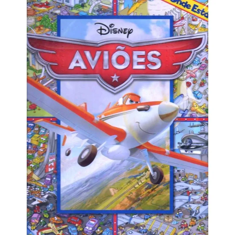 Livro Onde Está - Aviões