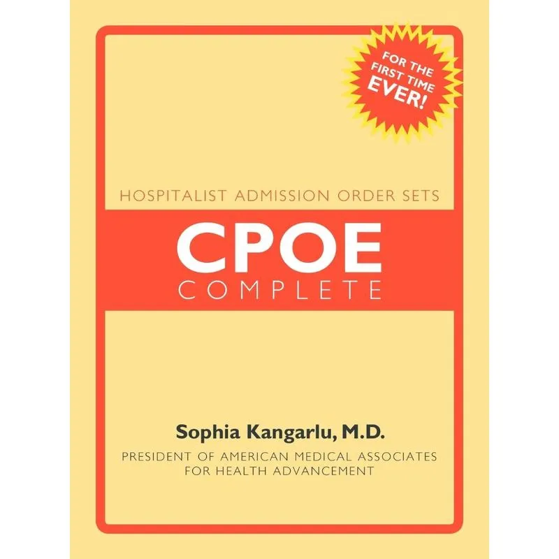 Hospitalist Admission Order sets