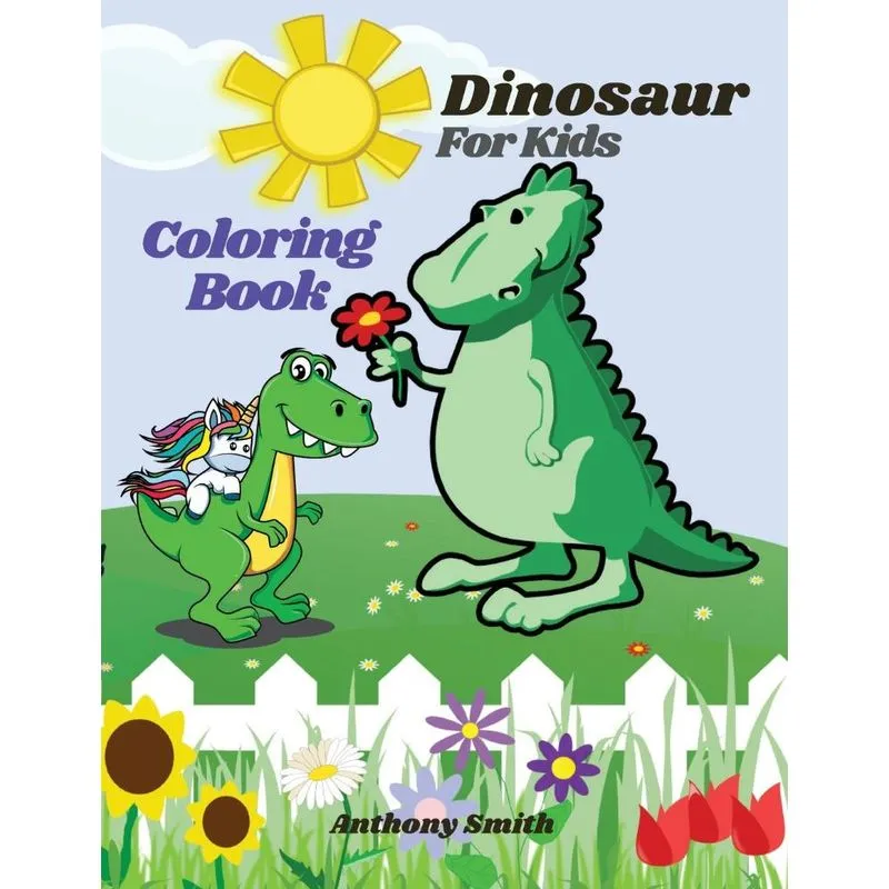 Dinosaur Coloring Book For Kids